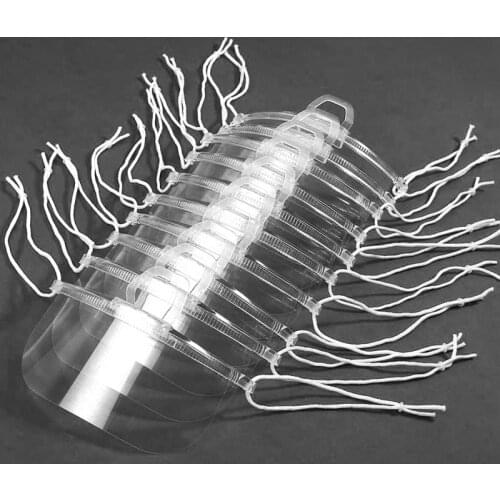 Transparent Face Mask For Catering Special Anti-fog Spray Saliva Chef Safe Food Clear Cover Hotel Kitchen Unisex Face Masks