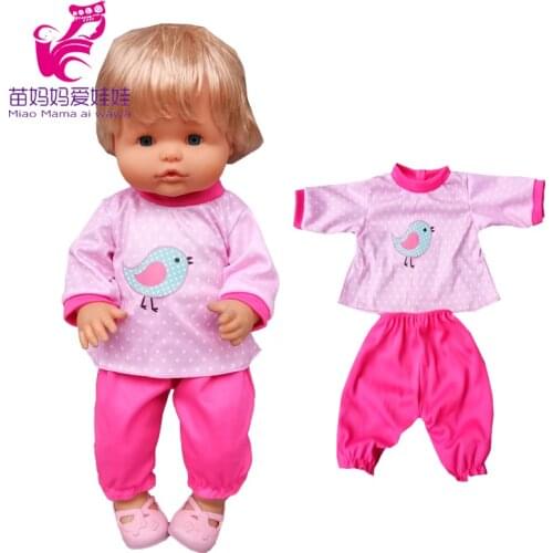 35 Cm Baby Doll Pink Clothes Trousers Fit 38cm Doll Nenuco Ropa Y Su Hermanita Coat Pants