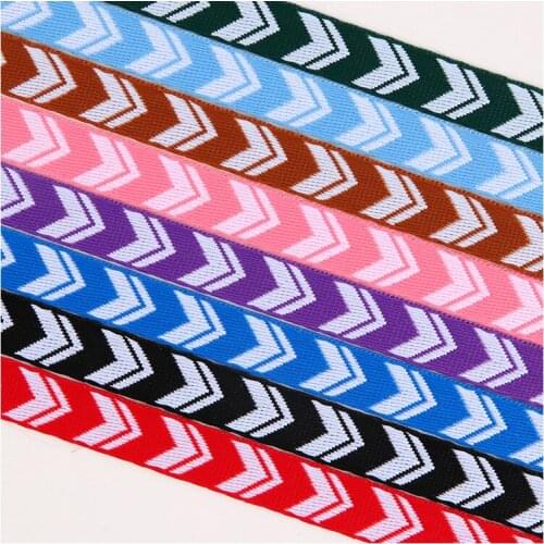 5 yards Ethnic Arrow Pattern Jacquard Embroidery Ribbon for DIY Curtain Home Textile Clothing Bags Decoration Accessories Trims