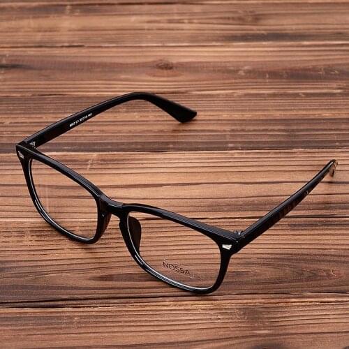 Acetate Eyeglasses Frame Clear Lens Optical Glasses Leopard Vintage Prescription Glasses Eyewear Spectacle Frames Women Men