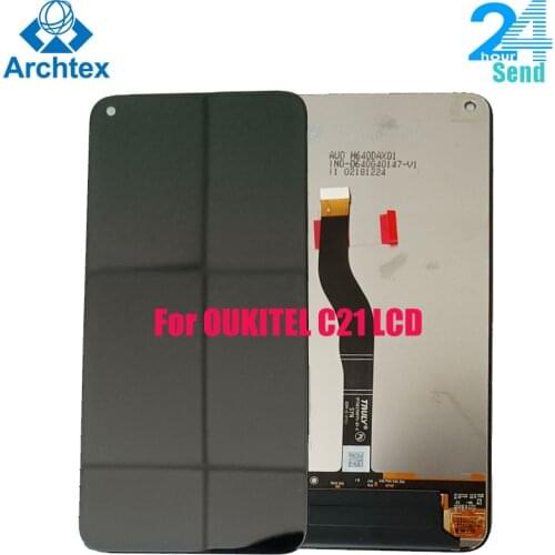For Original OUKITEL C21 LCD Display+Touch Screen Digitizer Assembly LCD+Touch Digitizer 6.4 inch 2310x1080P Android 10.0