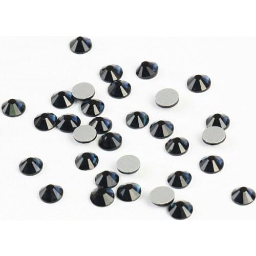 KOKOBLING Crystal Montana ss3 -ss30 Flat Back ( 3d Nail Art decorations ) Non Hot Fix Glue on rhinestones for nails diy