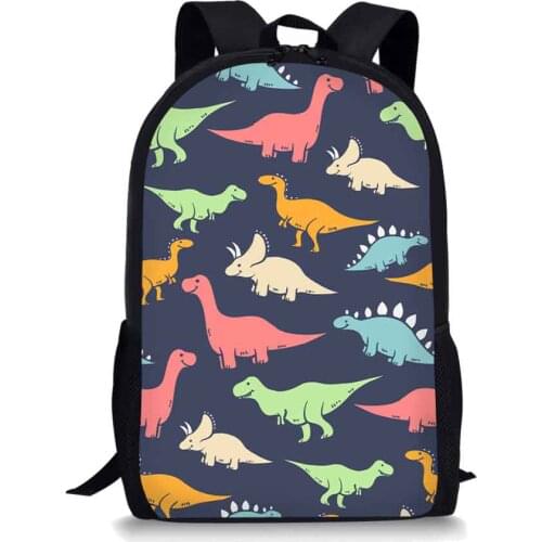 Cute Cartoon Dinosaur Children Bag Trendy School Backpack For Kids Teenager Boys Girls Book Bags 8-12 Years Old Mochila Sac