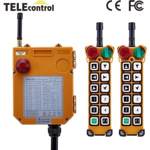 Industrial Remote Controller Switches F24-12D Hoist Remote Control 12 Double Buttons for Lift Crane 220V 380V 110V 12V 24V 36V
