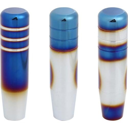 Car Gear Shift Knob Colorful Aluminum Universal AT/MT Gear Lever Stick Knob Durable Practical Comfortable Manual Transmission