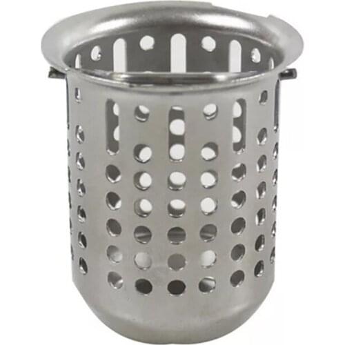 Stainless Steel Kitchen Sink Sewer Filter Mesh, 3mm Filter Hole Drain Stopper Basket Waste Plug Net Sink Filter Basket Strainers