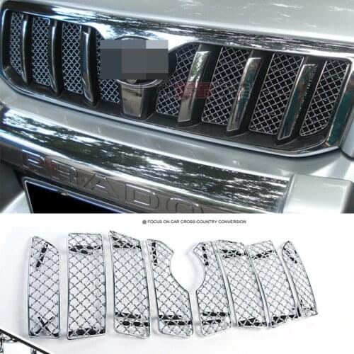 For Toyota Land Cruiser Prado LC120 2003 2004 2005 2006 2007 2008 2009 Accessories Car Steel Insect Screening Mesh Front Grille