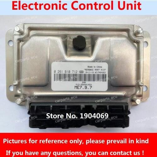 0261B10712 M12-3605010EA M7.9.7 ECU Electronic Control Unit 0261B10713 M12-3605010CA/0261201377 S21-3605010 For Chery A3/QQ6 Car