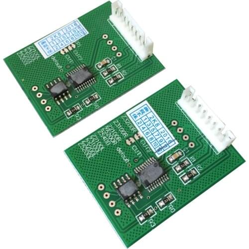 1set/2pcs For HP Z3200 Chip Decoder For HP Z2100 Z3100 Z3200 Z5200 Z5400 Decoder Board free shipping with high quality