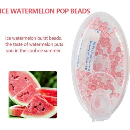 100PCS DIY Explosion Beads Cigarette Pops Beads Fruit Mint Flavour Cigarette Holder Filter Smoking Accessories