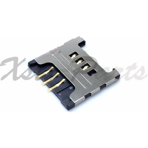 100PCS SIM Card Tray Slot Holder Reader Socket For Samsung GT E1200M E1200 GT-1200M