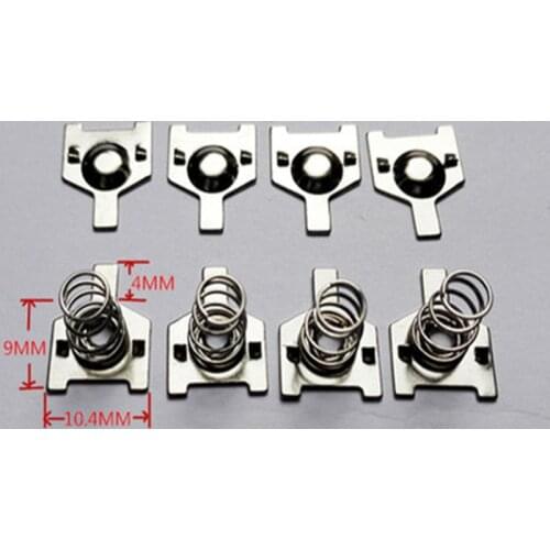 100pcs Battery shrapnel Battery leaf spring AAA gap positive and negative film contact 11 * 13MM 50pairs