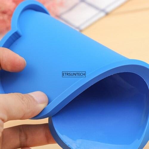 100pcs Silicone Coaster Coffee Table Cup Mats Pad Heat Insulation Cup Pads Placemat Kitchen Accessories Hot