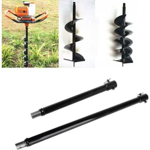 30cm 50cm Earth Auger Drill Bit Extension Bar Extended Length For Plant Auger Hole Diggers