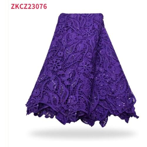 African lace fabric 2021 high-quality water-soluble lace pink bridal lace fabric with Nigeria water-soluble lace fabric