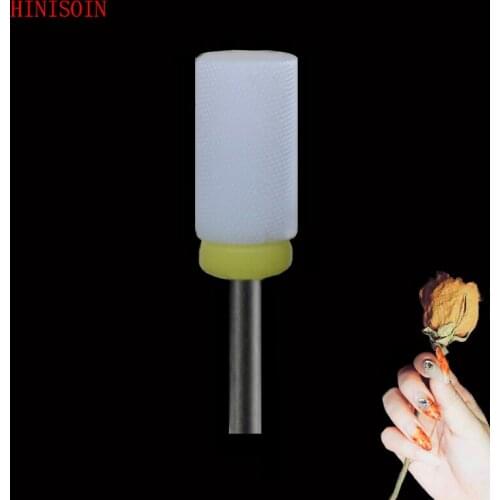 White Ceramic Nail Drill Bit - Large Barrel Bit - XF (0084.066)