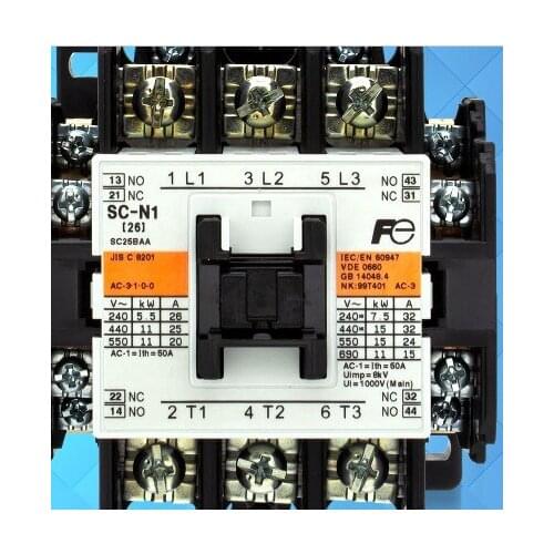 Free Shipping 1pcs/LOT SC-N1 genuine AC contactor SC-N1 AC220V 110V 380V 26A NOTED YOUR NEED