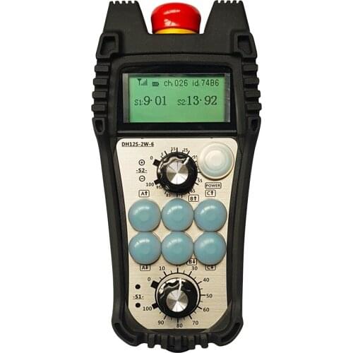 WIXHC Safety Industrial wireless remote control for Hoist Cranes 433MHz frequency