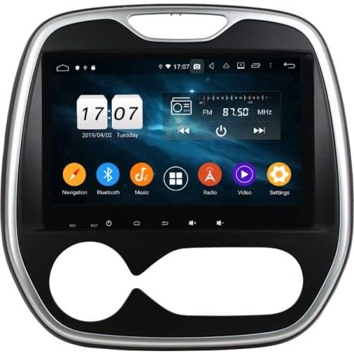 KLYDE 9" Android 9.0 Car Radio For Renault Capture MT 2016 Car Multimedia Player 8 Core Car Audio 1024*600 Car Stereo 4+64GB
