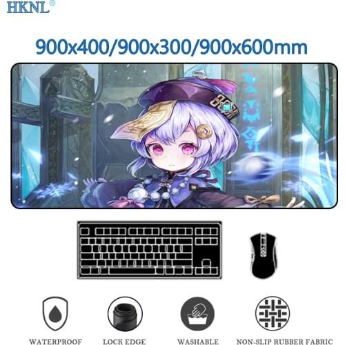 Mouse pad xxl desk mat pink gamer mousepad anime girl rubber pc mats slipmat 900x400 large format Computer