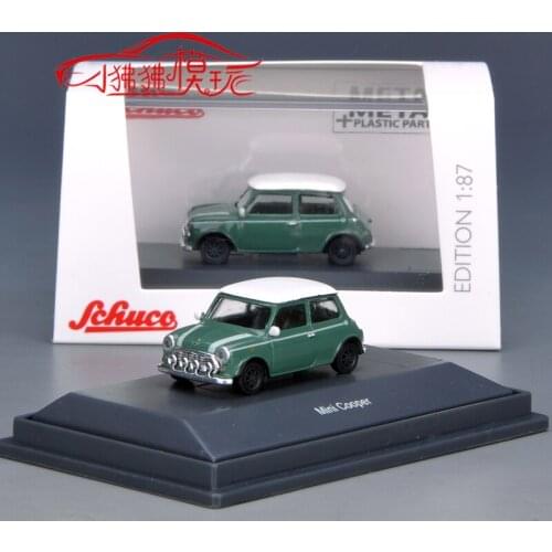 SCHUCO 1:87 MINI Cooper LIMITED rubber tire Die-casting metal car model
