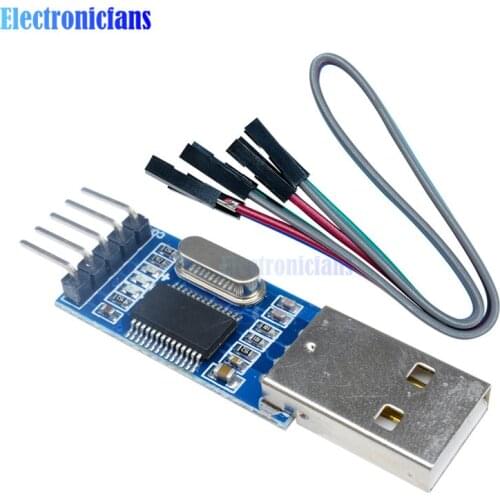 2Set PL2303 USB To RS232 TTL Converter Adapter Module PL2303 PL2303HXA Download Board Module 4Pin Cable For Arduino