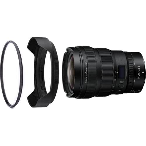 Optical Glass NanoPro MC 112mm Lens Filter for Nikon Z 14-24mm f/2.8 S Lens, 112mm Clear UV ND1.8 (64x) ND3.0(1000x) CPL Filter