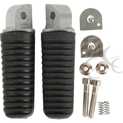 Rear Footrest Foot Pegs For Yamaha FJR1300 FZ1 FZ6 FZ6R FZ400 XJR1200 1300 Motorcycle Accessories