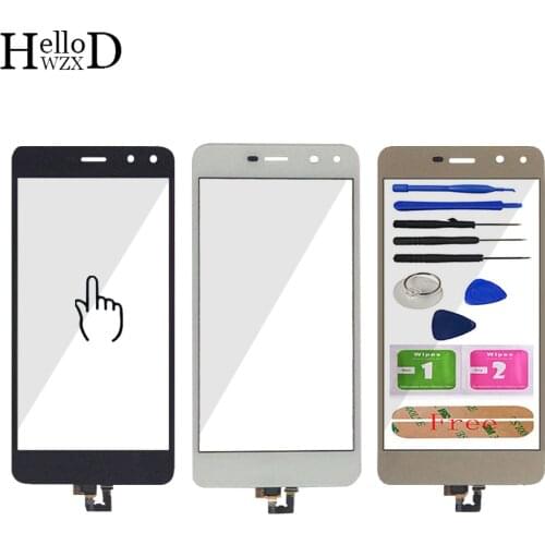 Mobile Phone Front Glass For Huawei Y5 2017 Y5III MYA-L22 MYA-L23 Touch Screen Glass Digitizer Panel Lens Sensor Tools Adhesive