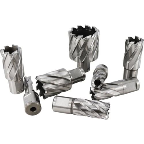 1pc 12-42mm High Speed Steel Metal Core Drill Bit Annular Cutter Hollow Drill Bit Hole Opener Metal Drilling Tools