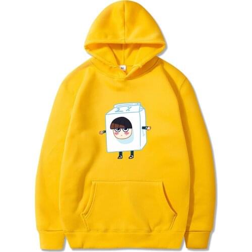 Mob Psycho 100 Print New Women Men Sweatshirt Warm Pullover For Women Fashion Round Neck Hoodie Female