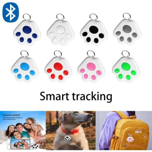 Smart GPS Tracker Bluetooth-compatible Locator Tracer For Pet Dog Cat Kids Car Wallet Smart Tag Anti-Lost Key Ring Accessories