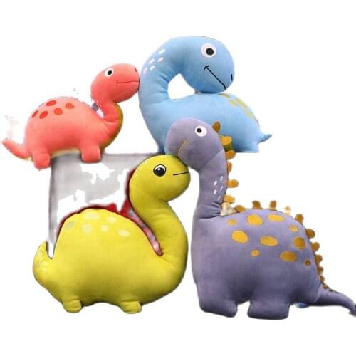 30/45/60cm Adorable Dinosaur Stuffed Doll High Quality Plesiosaur Triceratops Dragon Plush toys Home Decor Pillow Gift For Kids