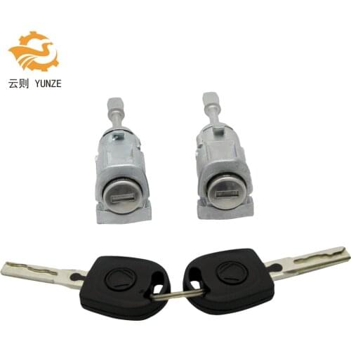 3B0837167/168 for VW PASSAT SEAT TOLEDO LEON AROSA LUPO LEFT RIGHT DOOR LOCK BARREL CYLINDER with 2 SAME KEYS