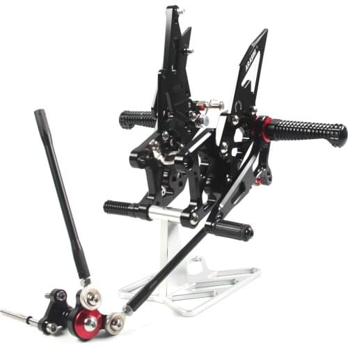 Arashi CBR600RR / ABS 2009-2018 CNC Adjustable Footrest Rider Foot Pegs Rearset For HONDA CBR600 CBR 600 RR 2018 2017 2016 2015