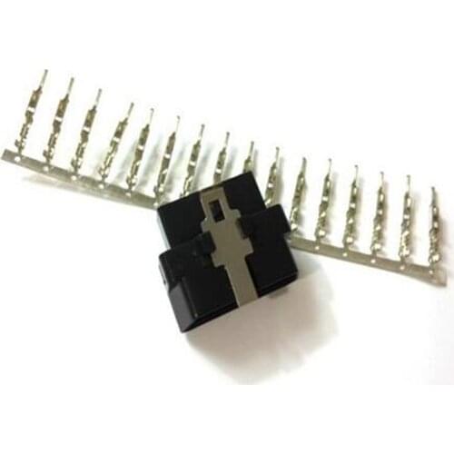 FREE SHIPPING OBD male connector, OBD assembly type male connector, OBD2 car connector with 16 terminals obd plug for Car