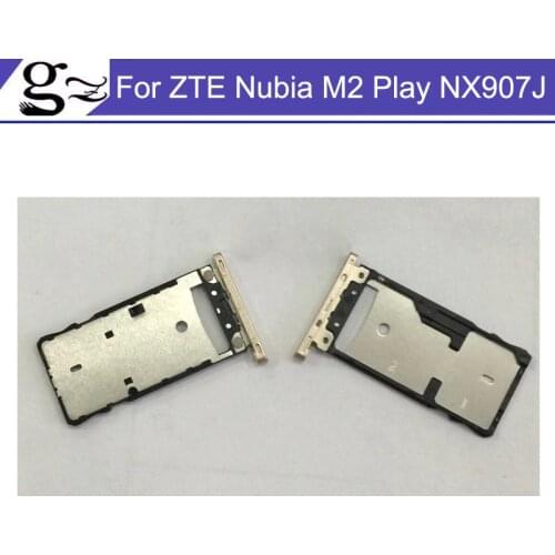 For Nubia M2 Play Card Tray Holder SIM Card Slot Adapter Socket SIM Card Tray Holder Replacement Repair For Nubia M2 Play NX907J