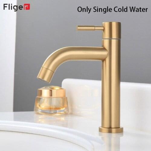 Fliger Gold Bath Faucets