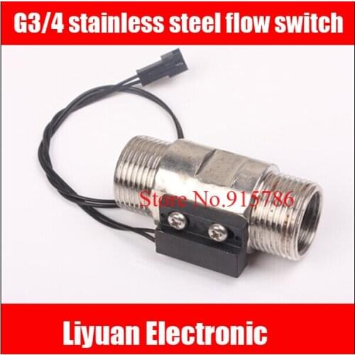 G3/4 stainless steel flow switch / DN20 proximity switch /0.75L/min flow control switch/Flow sensor
