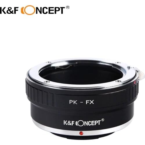 K&F CONCEPT PK-FX Adapter Ring, for Pentax PK Mount Lens to Fujifilm X Mount Fuji X-Pro1 X-E1 X-M1 Camera Body free shipping