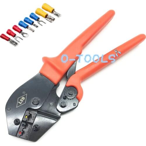 Ratchet crimping tools for cable insulated terminals 20-10AWG wire connectors hand crimping pliers AP-30J 0.5-6mm2