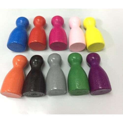 10Pcs/Set Chess Pieces Board Game Accessories Wood Pawn/Chess Card Pieces For Board Game and Other Games Accessories