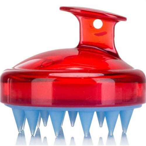 Silicone Scalp Shampoo Massage Brush Washing Massager Shower Head Hair Comb