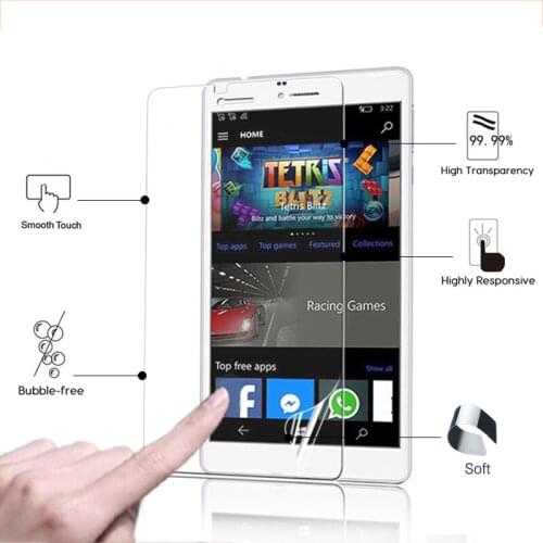 Ultra Thin HD LCD Screen Protector Film For Cube WP10 6.98'' Tablet PC high Clear Glossy screen Protective Film + clean tools