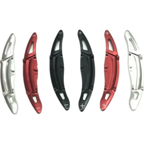 2x Car Steering Wheel Shift Paddles Interior Decoration For Porsche Cayman 718 Spyder 918 Panamera Macan Cayenne 911