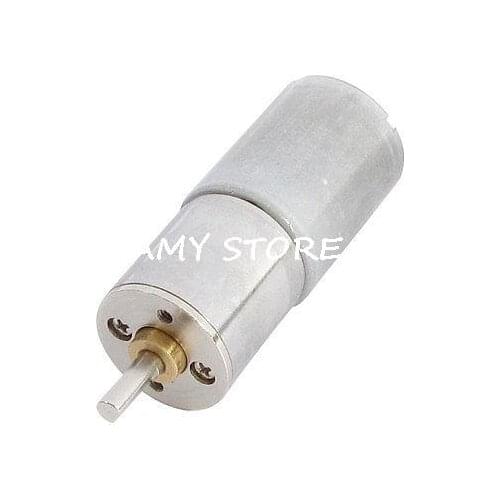 30RPM DC 12V 16mm Diameter Gear Box Speed Reducer Motor