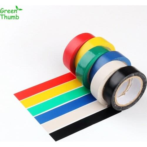 6pcs 16mm by 10M Electrical Tape Insulation Adhesive Tape 600V Waterproof PVC Tape Cable Connecting Insulation Indoor Outdoor