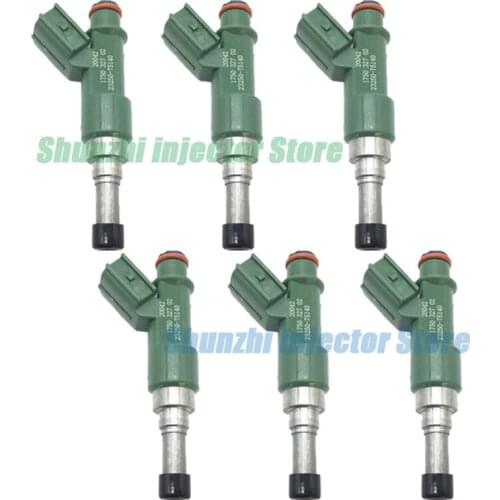 6pcs Fuel Injector Nozzle For Toyota OEM:23250-75140 23209-75140