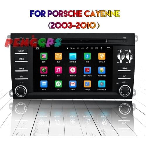 Android 8.0 7.1 Car Radio Stereo GPS Headunit for Porsche Cayenne 2003 2004 2005 2006 2007 2008 2009 2010 Video Audio Multimedia