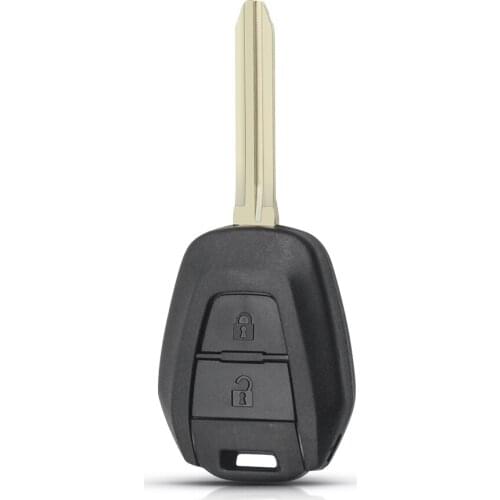 Dandkey For Suzuki Replacement Remote Key Shell Smart For Suzuki Swift Fob Cover Case 2 Buttons Fit Uncut TOY43 Blank Blade